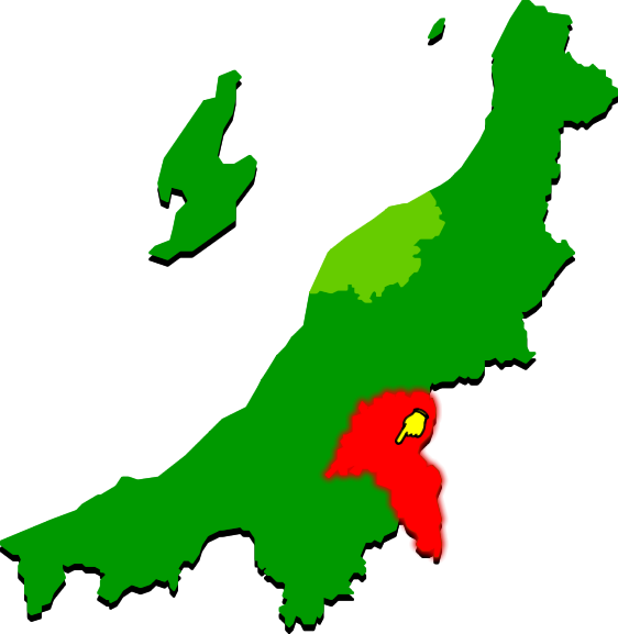 魚沼市の場所を示す画像2