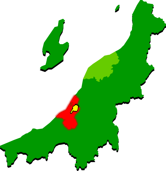 柏崎市の場所を示す画像2