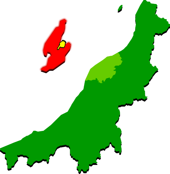 佐渡市の場所を示す画像2