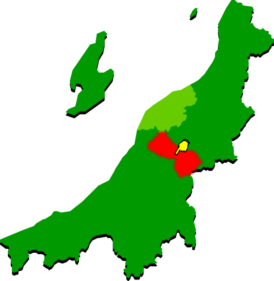 三条市の場所を示す画像2