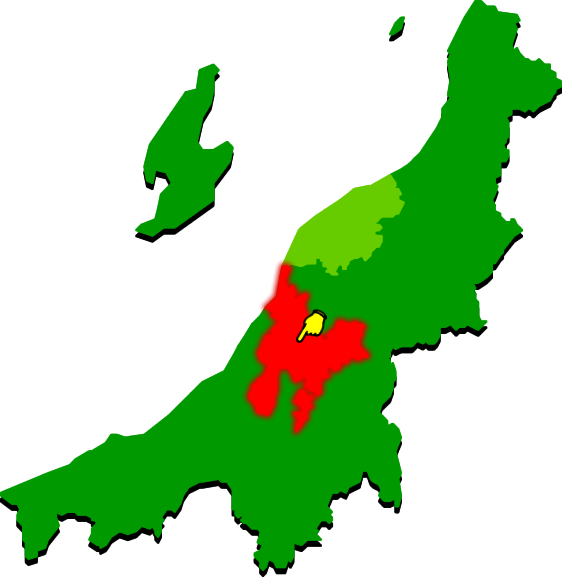 長岡市の場所を示す画像2