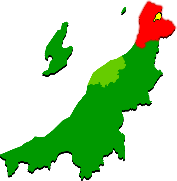 村上市の場所を示す画像2