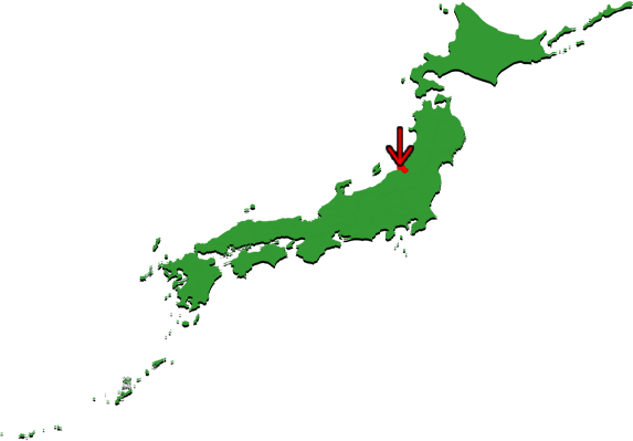 胎内市の場所を示す画像4