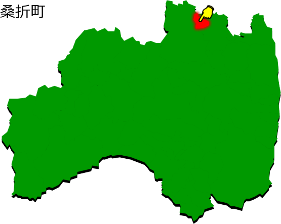 桑折町の場所を示す画像1