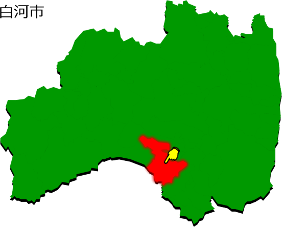白河市の場所を示す画像1