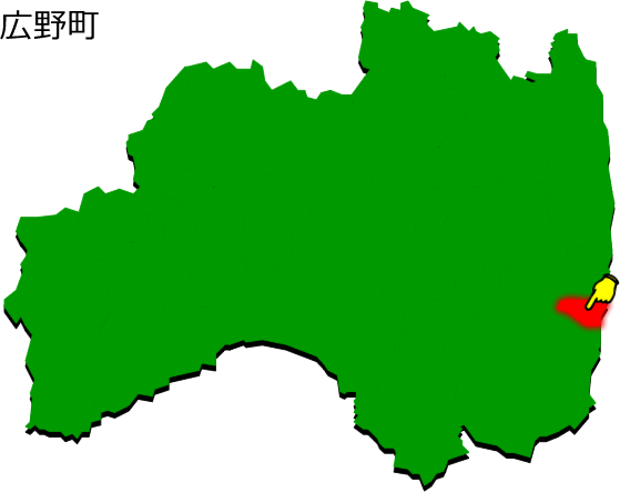 広野町の場所を示す画像1