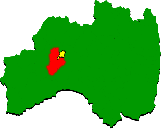 会津美里町の場所を示す画像2