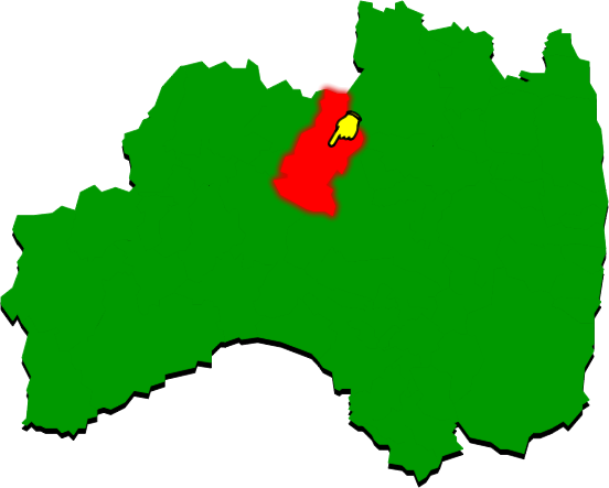 猪苗代町の場所を示す画像2