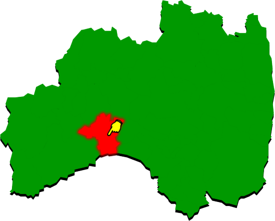 下郷町の場所を示す画像2