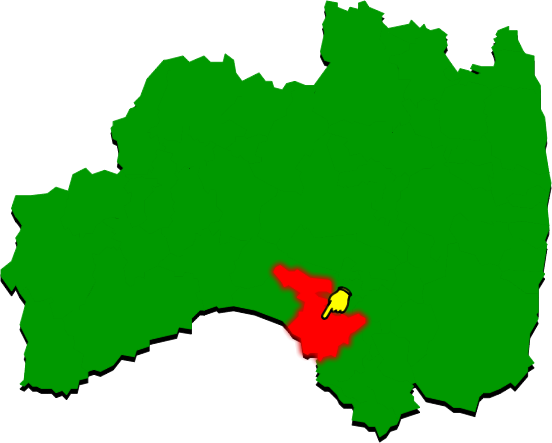 白河市の場所を示す画像2