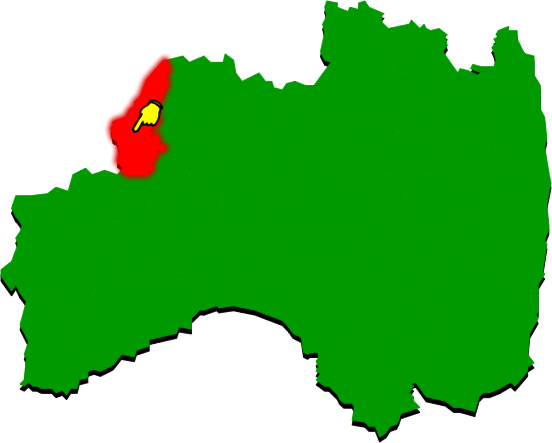 西会津町の場所を示す画像2