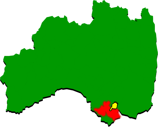 塙町の場所を示す画像2