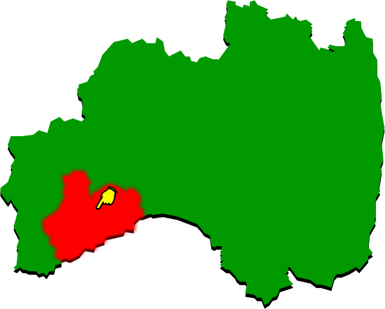 南会津町の場所を示す画像2