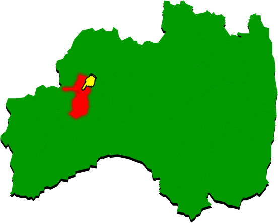 柳津町の場所を示す画像2