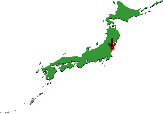 いわき市の場所を示す画像4