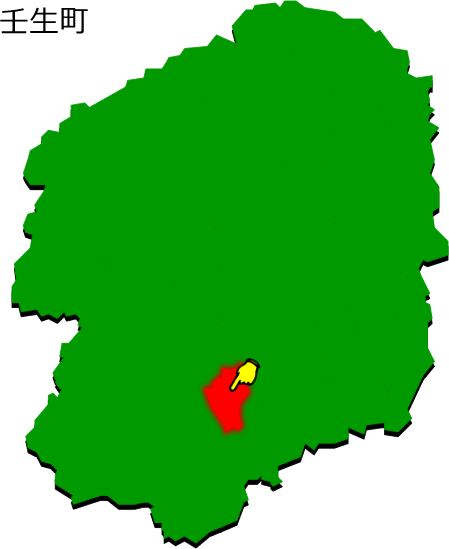 壬生町の場所を示す画像1