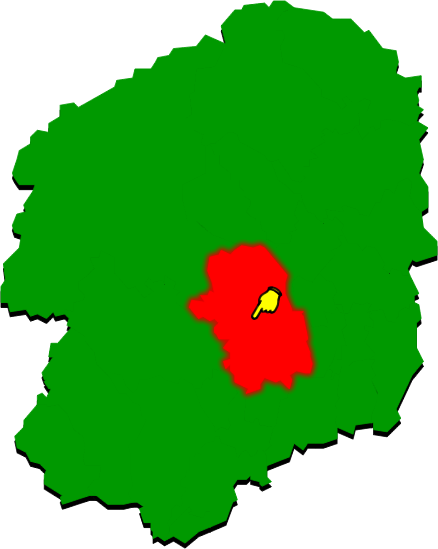 宇都宮市の場所を示す画像2