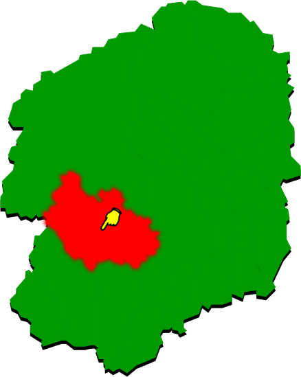 鹿沼市の場所を示す画像2