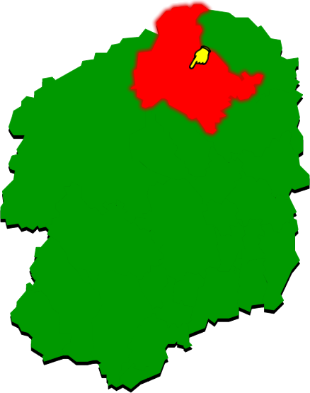 那須塩原市の場所を示す画像2