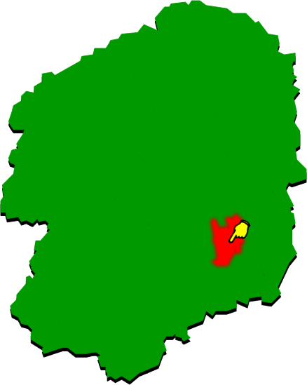 芳賀町の場所を示す画像2