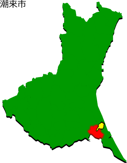 潮来市の場所を示す画像1