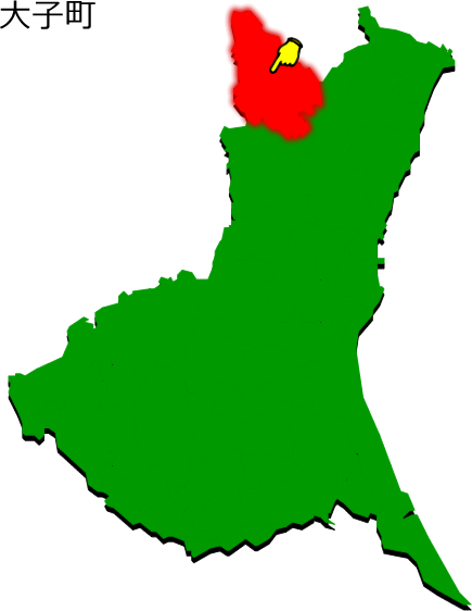 大子町の場所を示す画像1