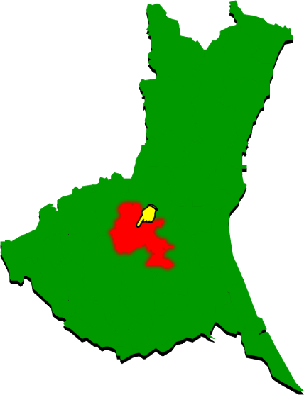 石岡市の場所を示す画像2