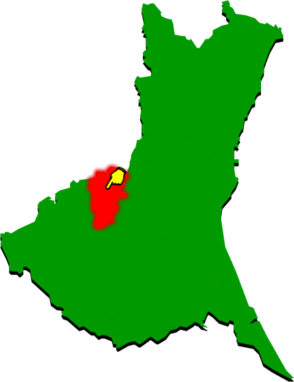 桜川市の場所を示す画像2