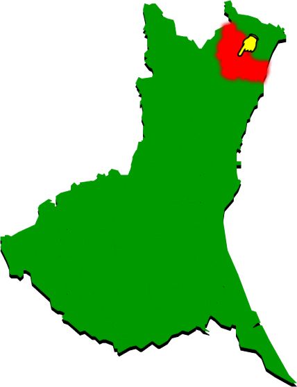 高萩市の場所を示す画像2