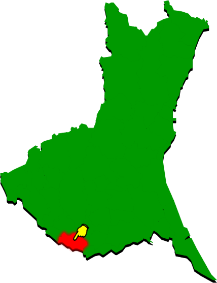 取手市の場所を示す画像2