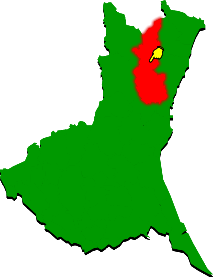 常陸太田市の場所を示す画像2