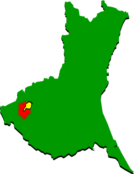 八千代町の場所を示す画像2