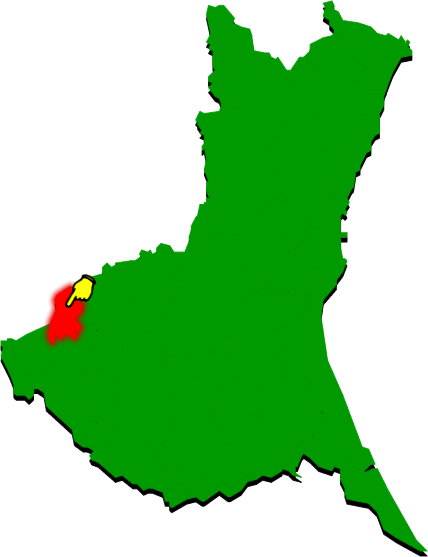 結城市の場所を示す画像2