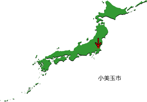 小美玉市の場所を示す画像3