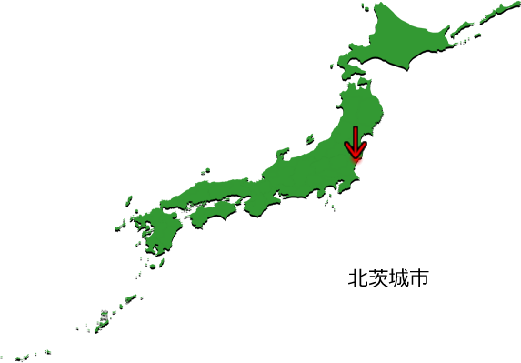 北茨城市の場所を示す画像3