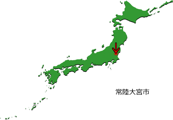 常陸大宮市の場所を示す画像3
