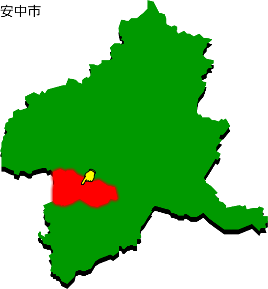 安中市の場所を示す画像1