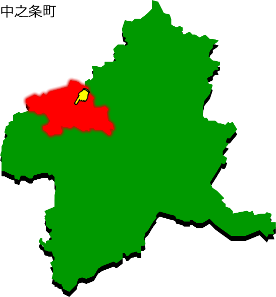 中之条町の場所を示す画像1