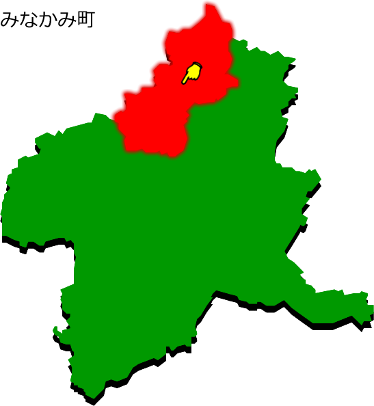 みなかみ町の場所を示す画像1