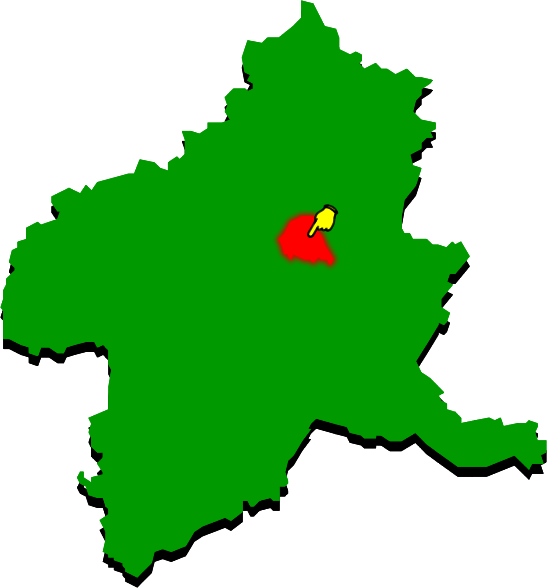 昭和村の場所を示す画像2