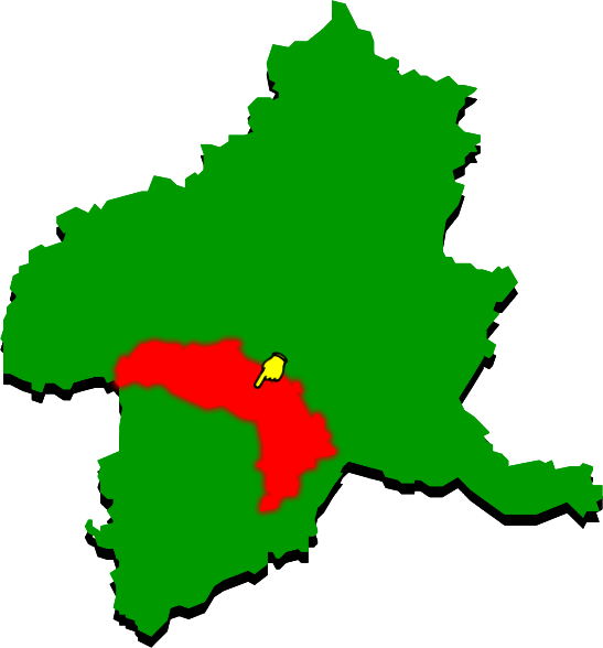 高崎市の場所を示す画像2