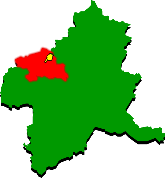 中之条町の場所を示す画像2