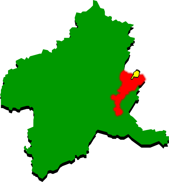 みどり市の場所を示す画像2