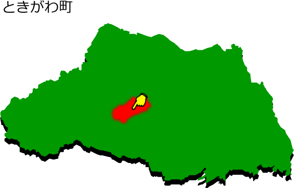 ときがわ町の場所を示す画像1