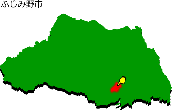 ふじみ野市の場所を示す画像1