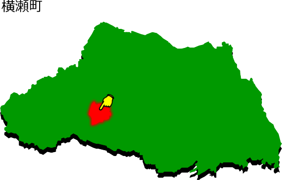 横瀬町の場所を示す画像1