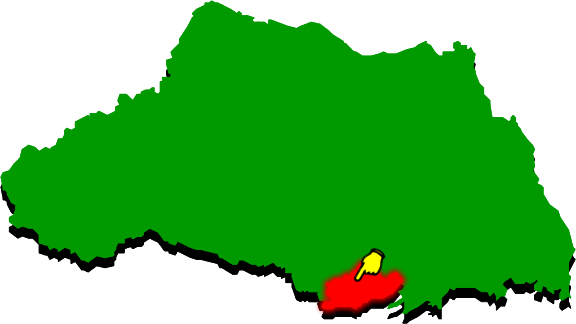 所沢市の場所を示す画像2