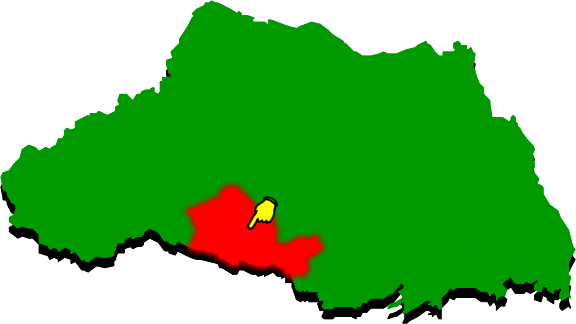 飯能市の場所を示す画像2