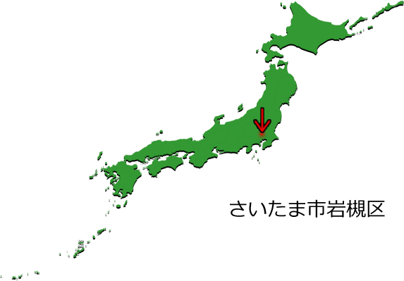 さいたま市岩槻区の場所を示す画像3