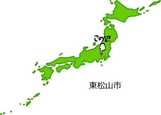 東松山市の場所を示す画像5
